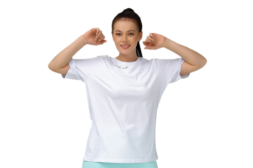 Футболка женская BEAUTY (белая)